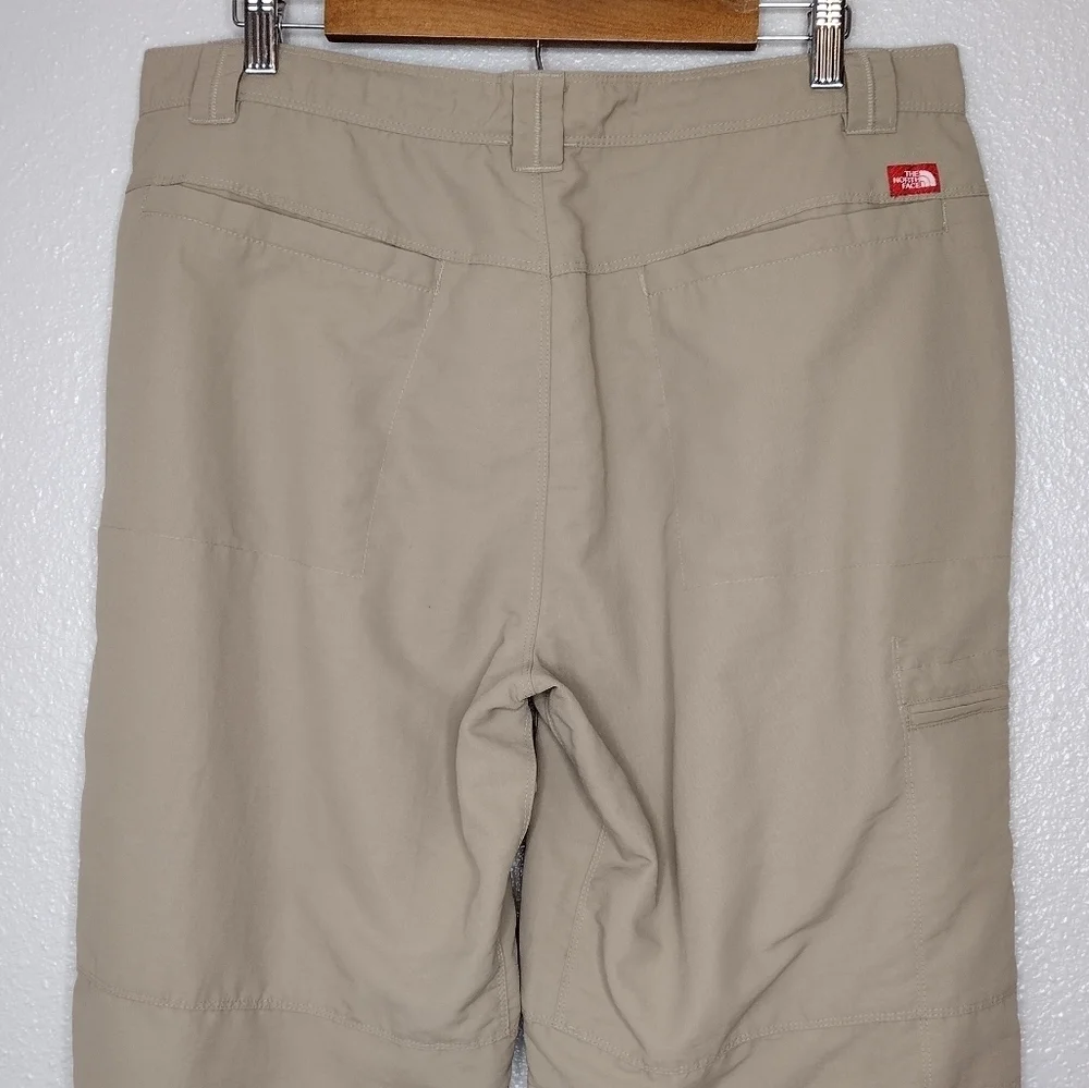 The North Face Sz 36 Khaki Nylon Outdoors Cargo Hiking Pants